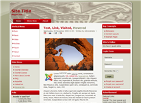 Joomla Boy Scout Slide Red Template - Click Image to Close